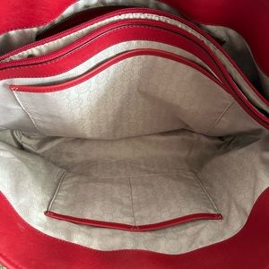 Michael Kors Red large tote bag